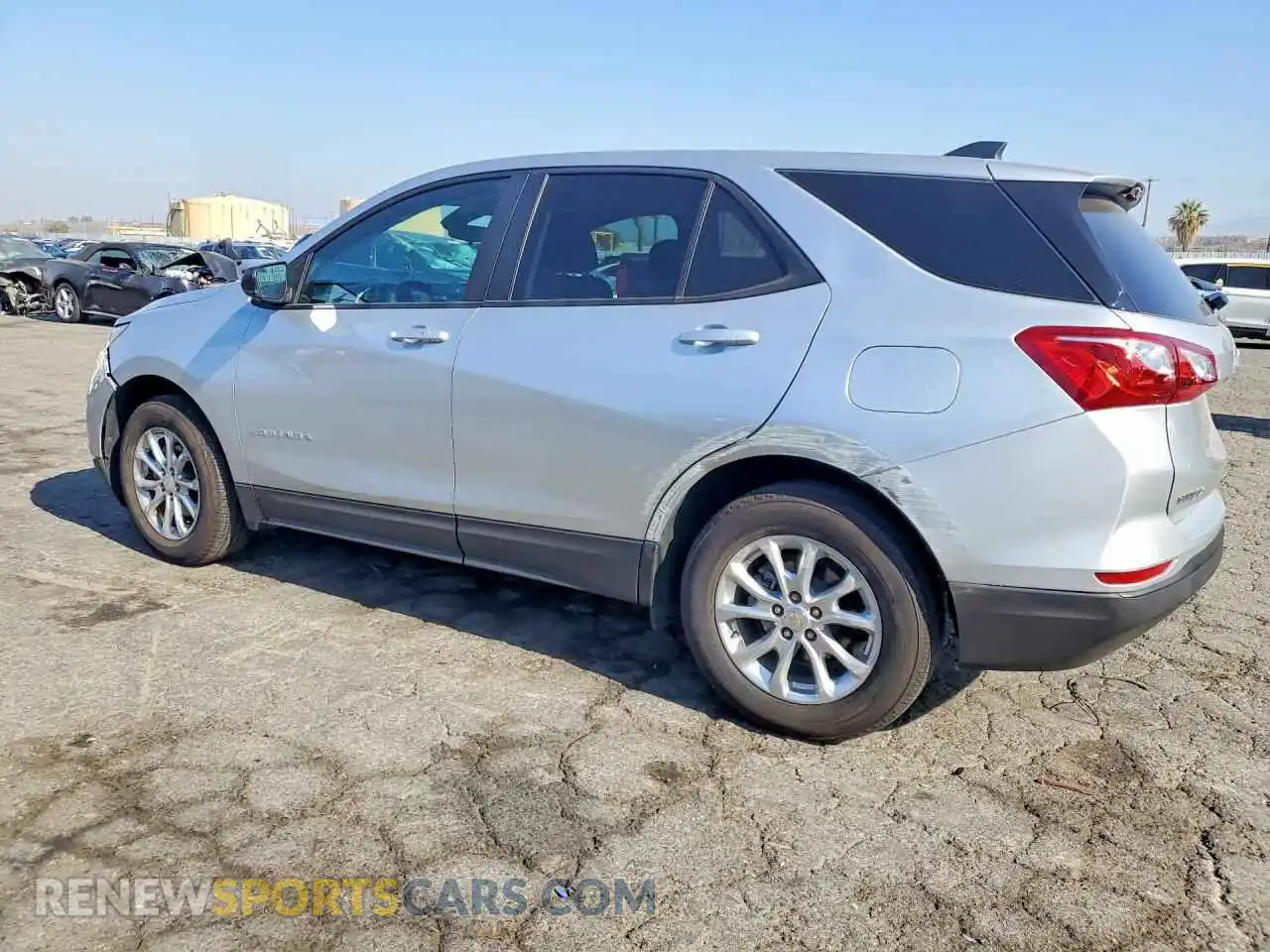2 Photograph of a damaged car 3GNAXHEV9MS178823 CHEVROLET EQUINOX 2021