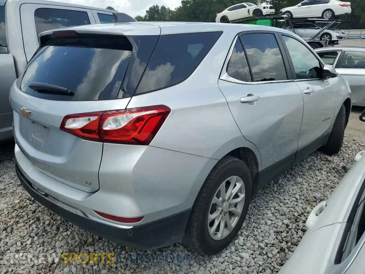 3 fotografías del automóvil dañado 3GNAXJEV2MS160591 CHEVROLET EQUINOX 2021