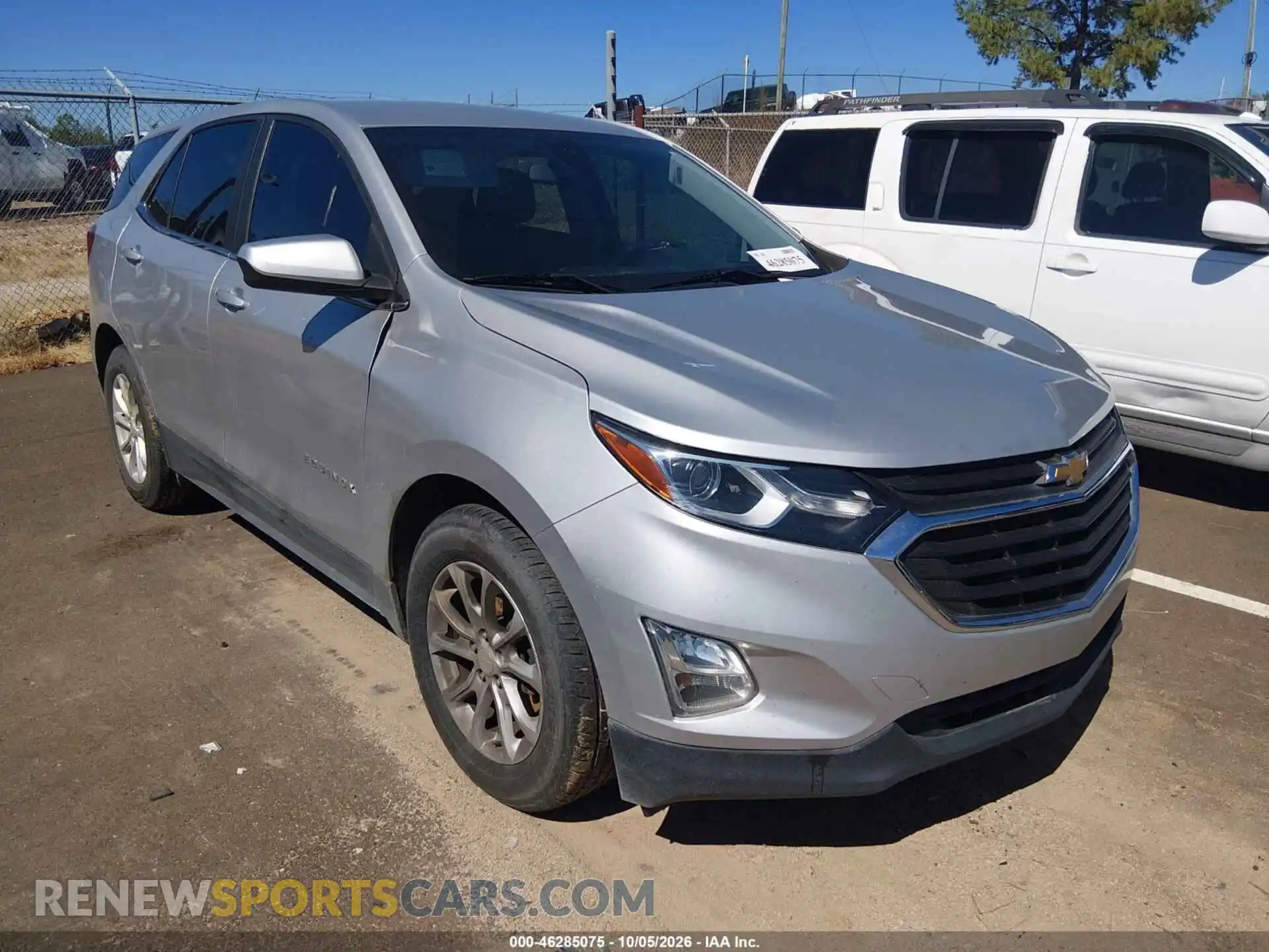 1 fotografías del automóvil dañado 3GNAXJEV2MS160882 CHEVROLET EQUINOX 2021