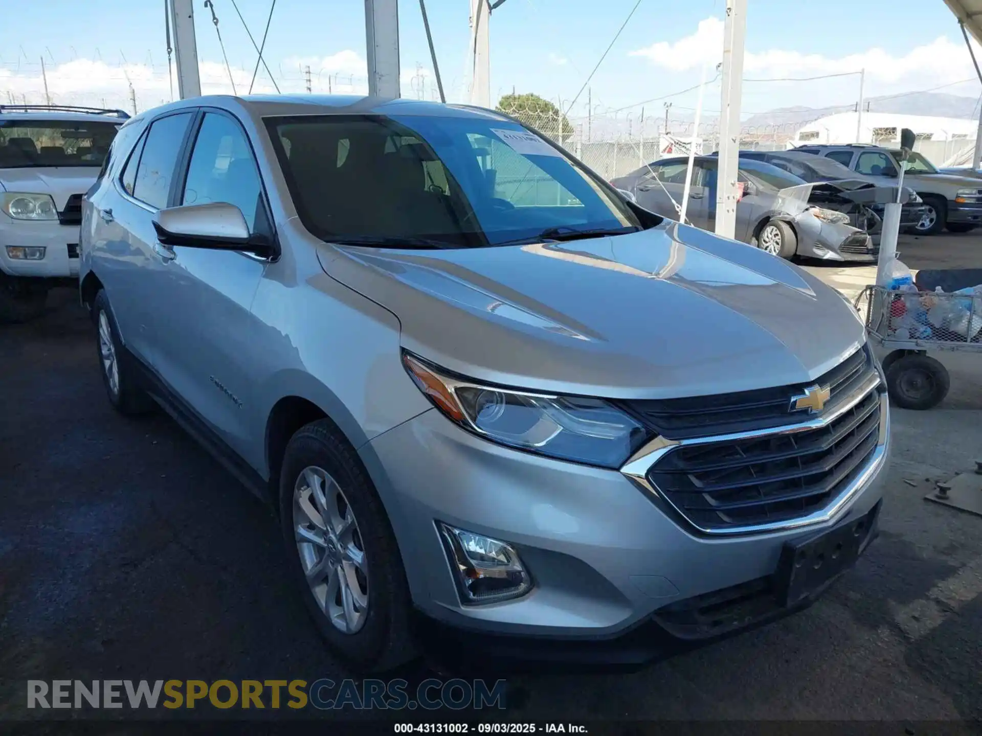 1 Photograph of a damaged car 3GNAXJEV6MS161985 CHEVROLET EQUINOX 2021