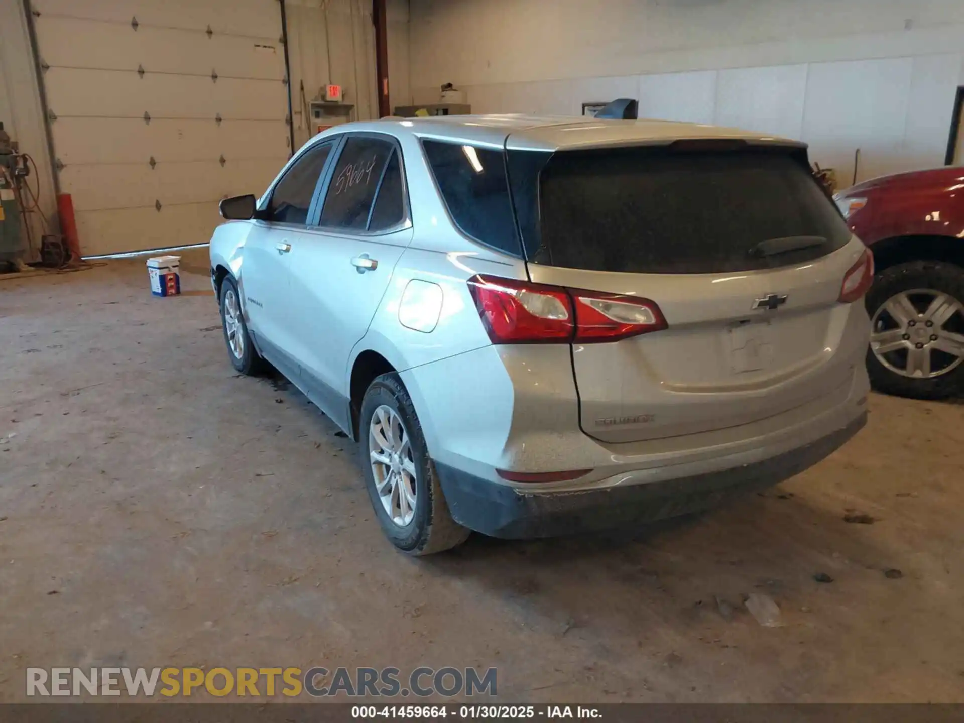 3 Photograph of a damaged car 3GNAXKEV1MS150320 CHEVROLET EQUINOX 2021