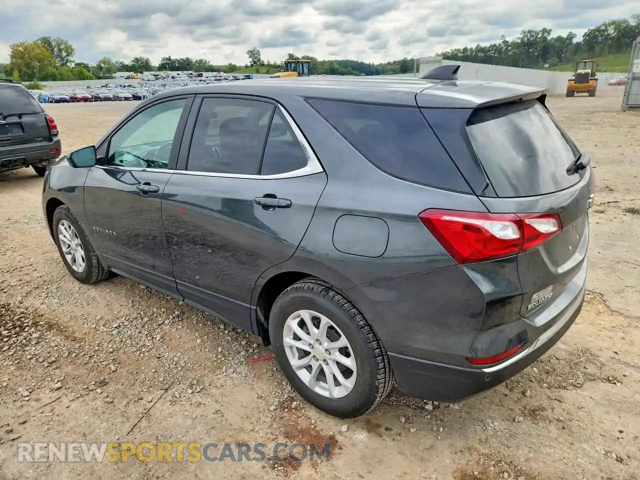2 fotografías del automóvil dañado 3GNAXKEV2ML314832 CHEVROLET EQUINOX 2021