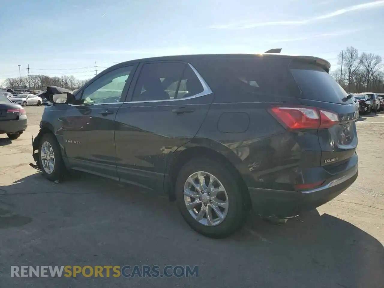 2 Photograph of a damaged car 3GNAXKEV2ML331162 CHEVROLET EQUINOX 2021