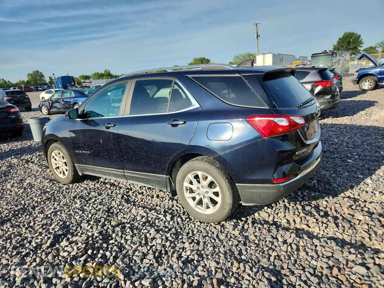 2 Photograph of a damaged car 3GNAXKEV2MS145532 CHEVROLET EQUINOX 2021
