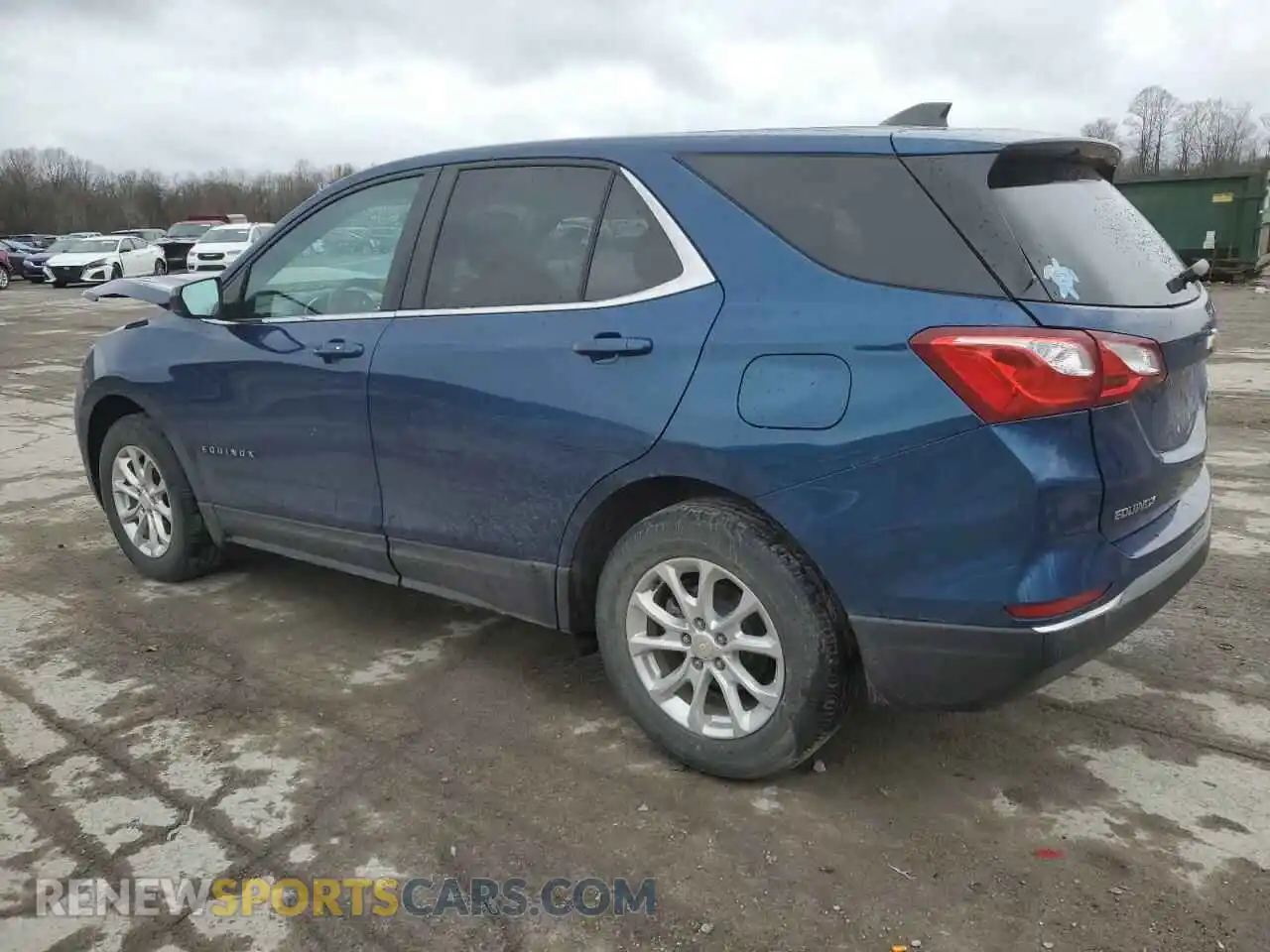 2 Photograph of a damaged car 3GNAXKEV3ML360167 CHEVROLET EQUINOX 2021