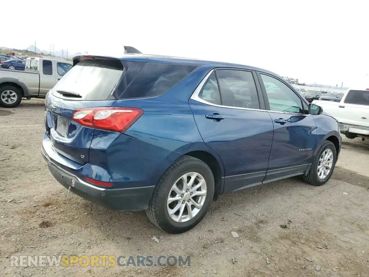 3 Photograph of a damaged car 3GNAXKEV3ML388356 CHEVROLET EQUINOX 2021