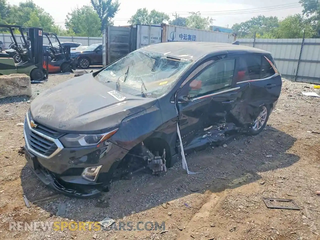 1 Photograph of a damaged car 3GNAXKEV4ML359643 CHEVROLET EQUINOX 2021