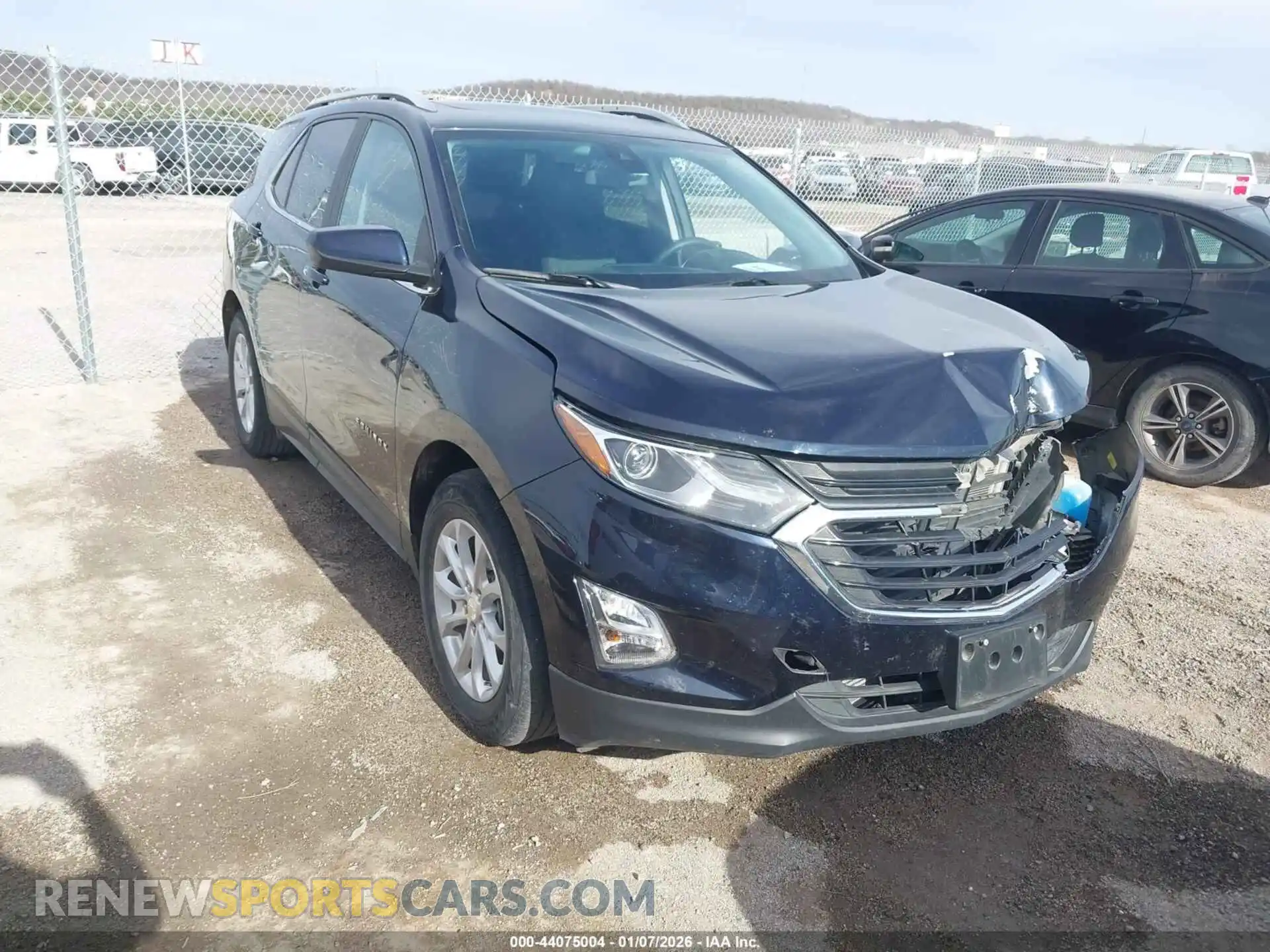 1 Photograph of a damaged car 3GNAXKEV4MS123788 CHEVROLET EQUINOX 2021