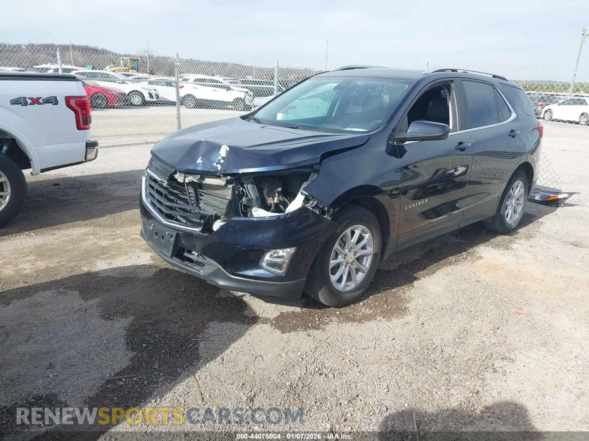 2 Photograph of a damaged car 3GNAXKEV4MS123788 CHEVROLET EQUINOX 2021
