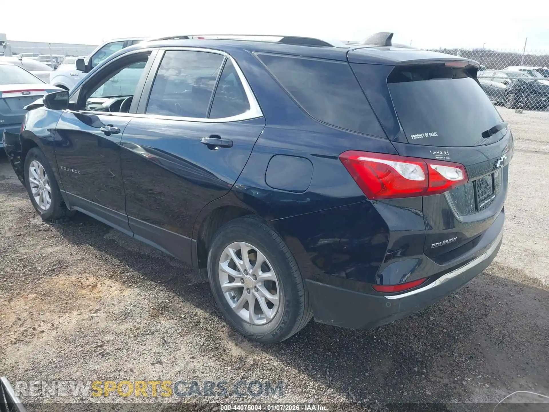 3 Photograph of a damaged car 3GNAXKEV4MS123788 CHEVROLET EQUINOX 2021