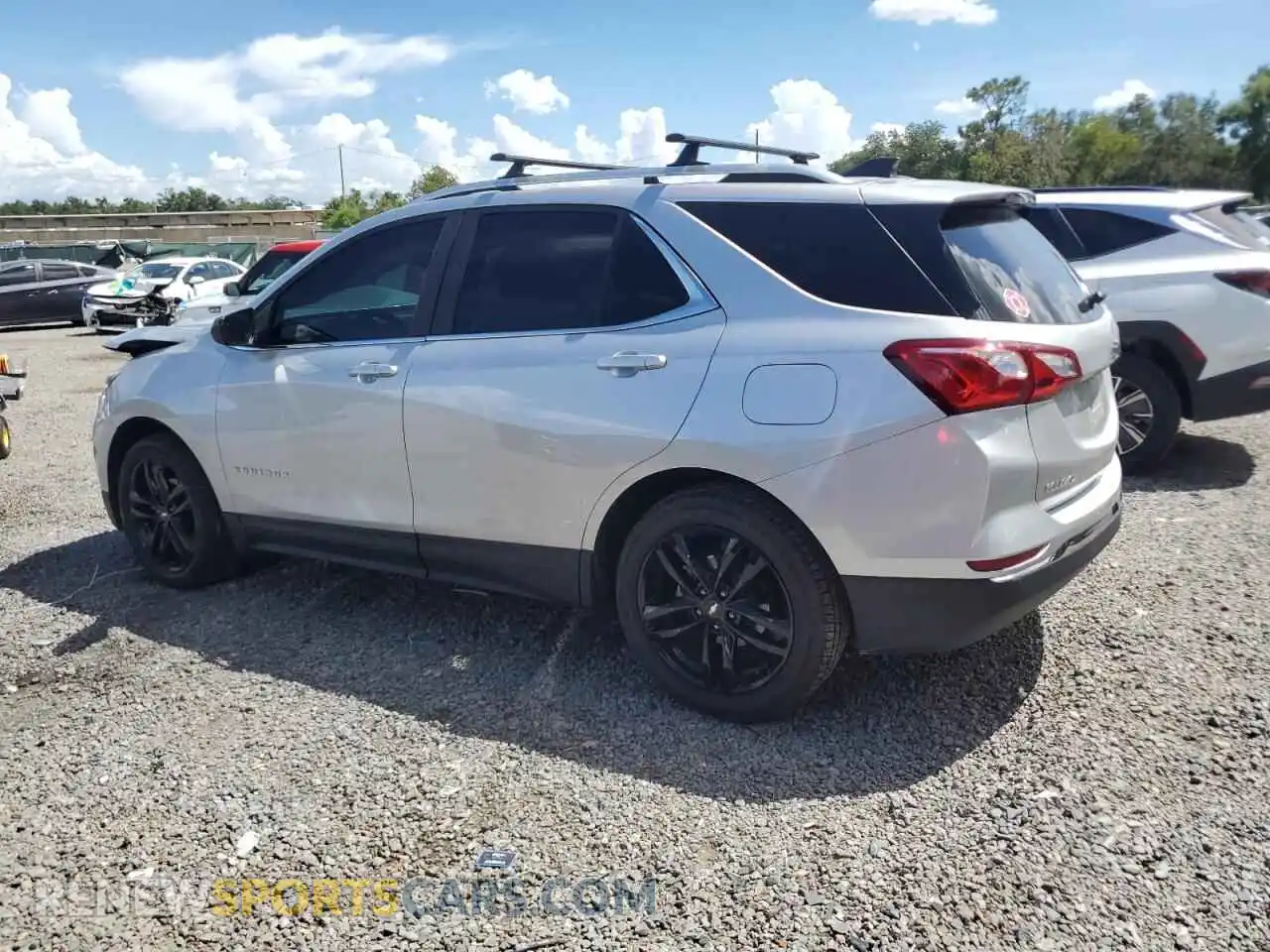 2 fotografías del automóvil dañado 3GNAXKEV4MS181772 CHEVROLET EQUINOX 2021
