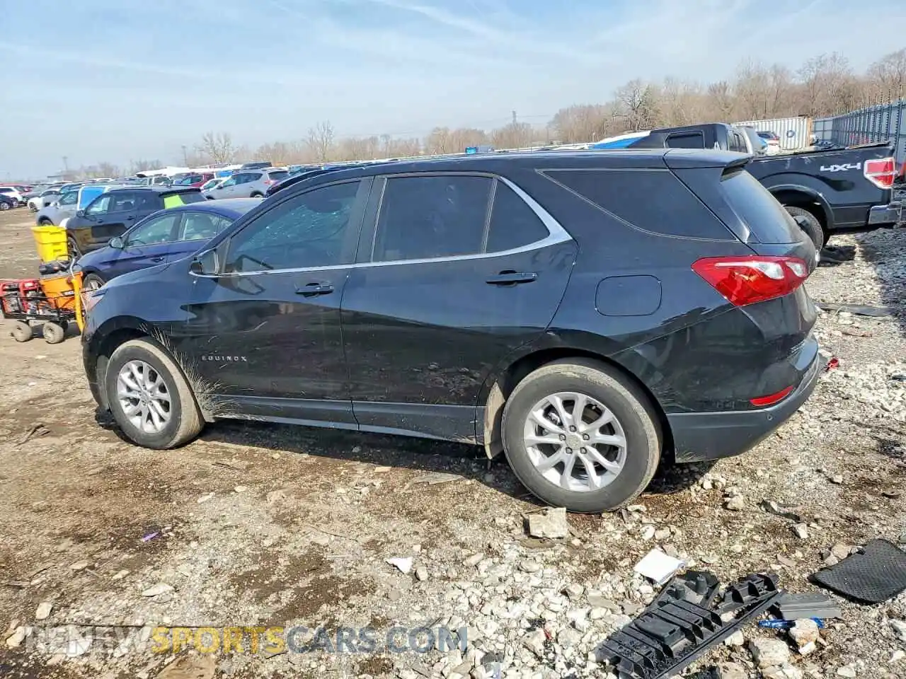 2 Фотография поврежденного автомобиля 3GNAXKEV5ML332077 CHEVROLET EQUINOX 2021
