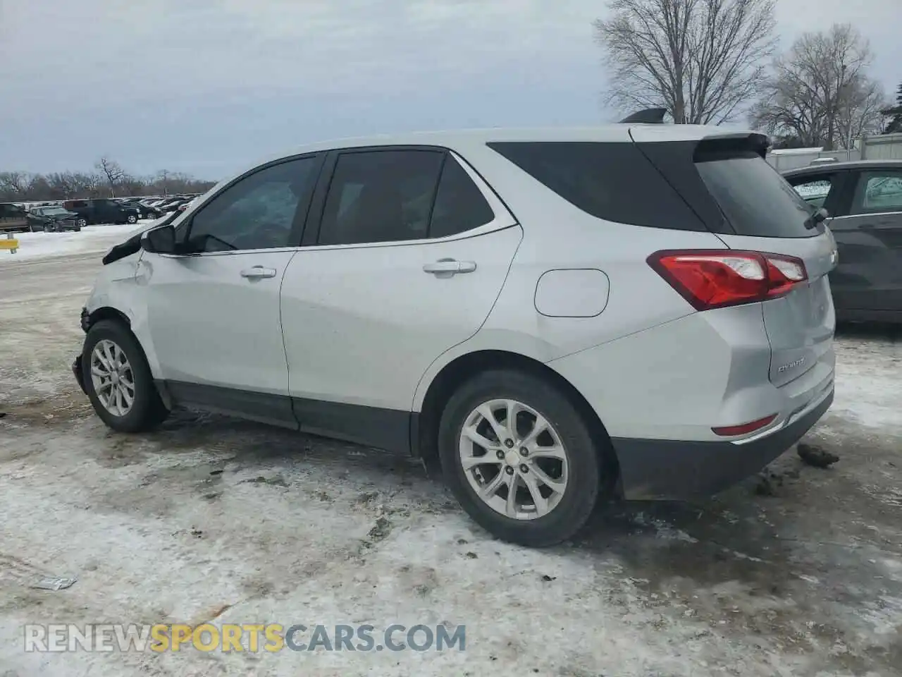 2 Photograph of a damaged car 3GNAXKEV7ML304586 CHEVROLET EQUINOX 2021