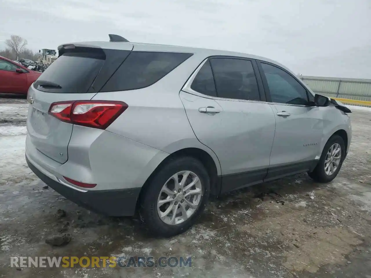 3 Photograph of a damaged car 3GNAXKEV7ML304586 CHEVROLET EQUINOX 2021