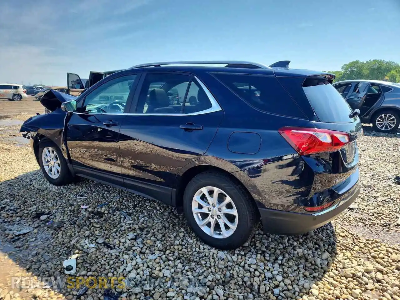 2 Photograph of a damaged car 3GNAXKEV7MS105365 CHEVROLET EQUINOX 2021