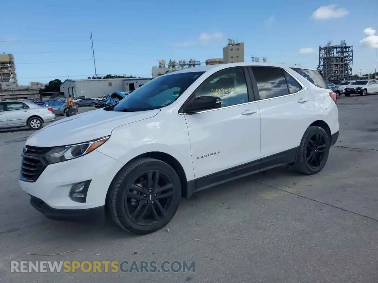 1 Photograph of a damaged car 3GNAXKEV8ML323129 CHEVROLET EQUINOX 2021