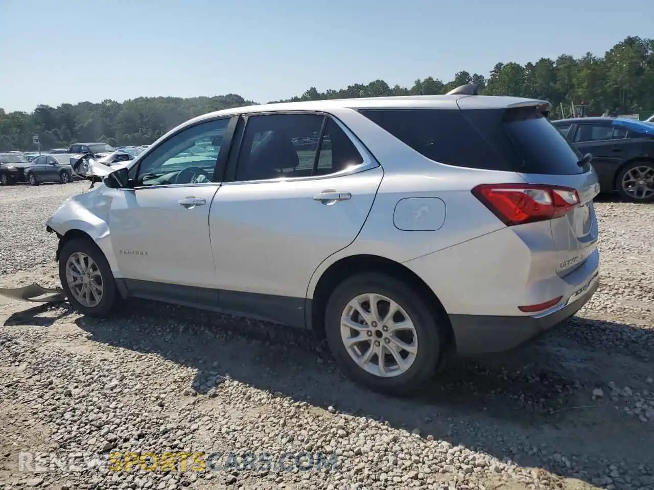 2 Photograph of a damaged car 3GNAXKEV8MS104984 CHEVROLET EQUINOX 2021