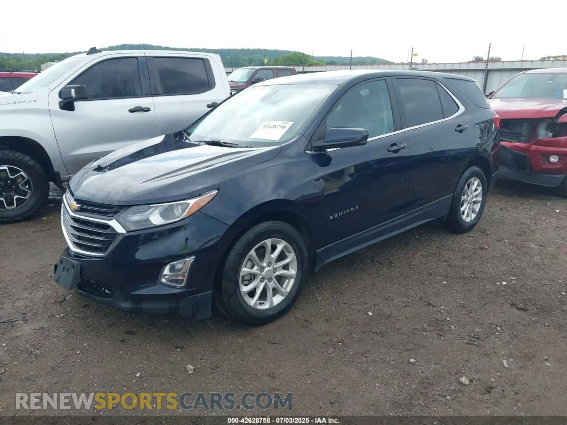 2 Photograph of a damaged car 3GNAXKEV8MS128539 CHEVROLET EQUINOX 2021