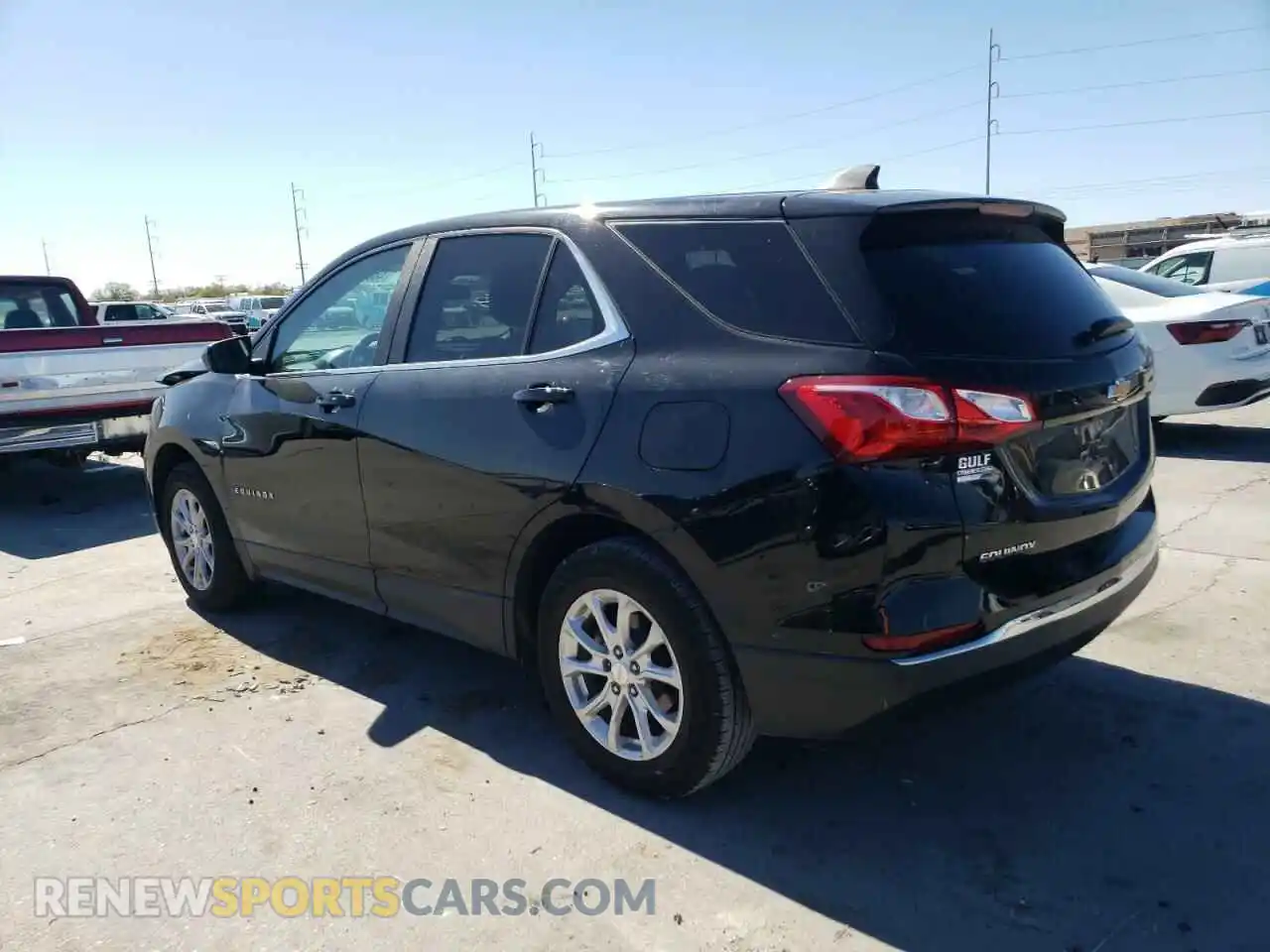 2 Photograph of a damaged car 3GNAXKEV9ML316982 CHEVROLET EQUINOX 2021
