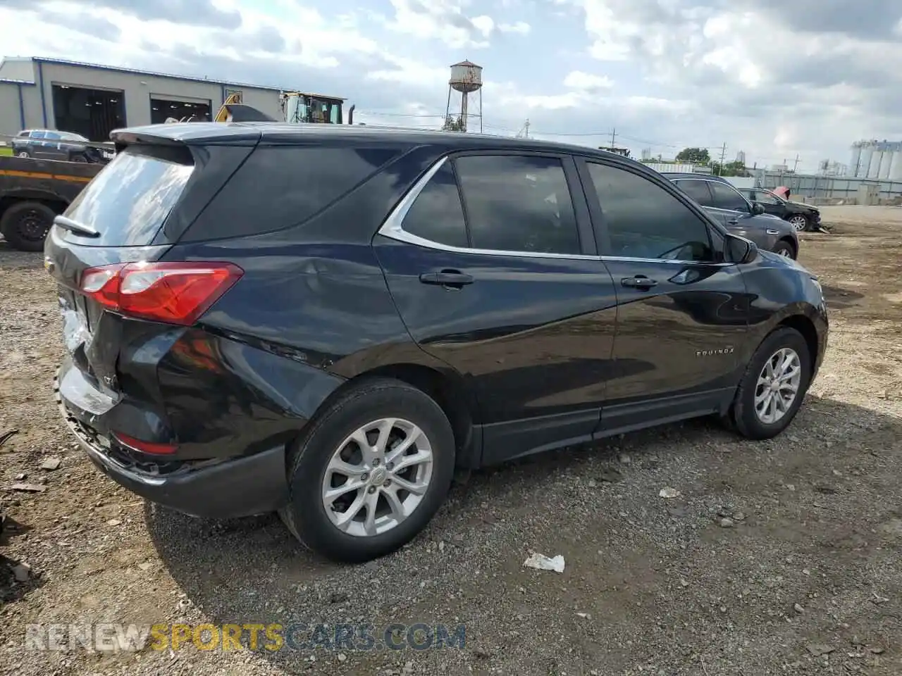 3 fotografías del automóvil dañado 3GNAXKEVXML347450 CHEVROLET EQUINOX 2021