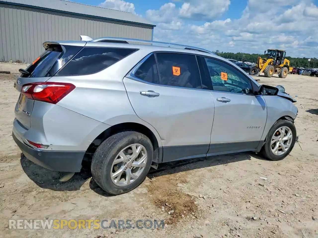 3 Photograph of a damaged car 3GNAXNEV1MS163523 CHEVROLET EQUINOX 2021