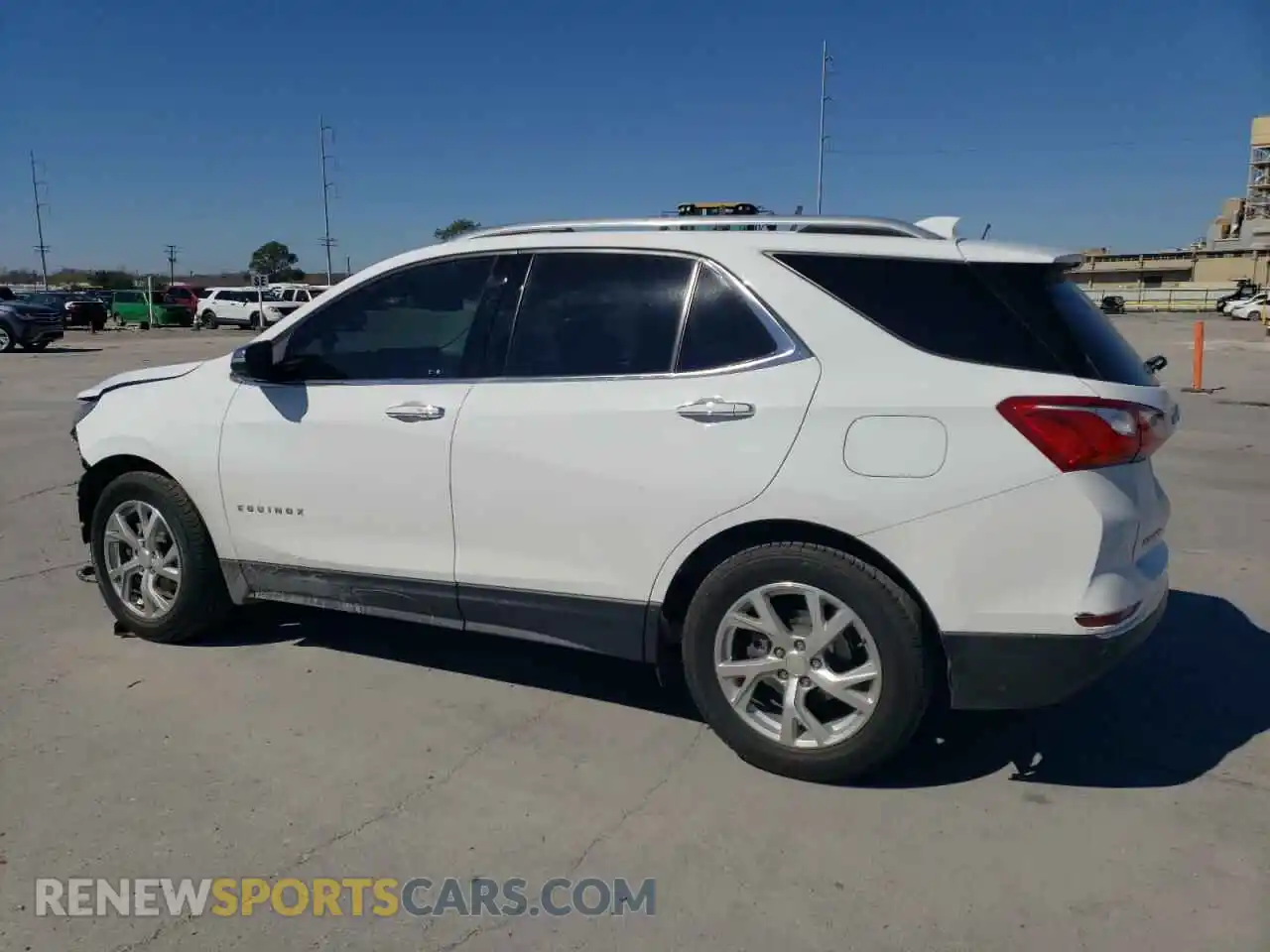 2 Photograph of a damaged car 3GNAXNEV2MS129364 CHEVROLET EQUINOX 2021