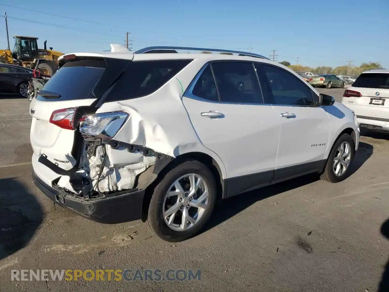 3 Photograph of a damaged car 3GNAXNEV5MS152623 CHEVROLET EQUINOX 2021