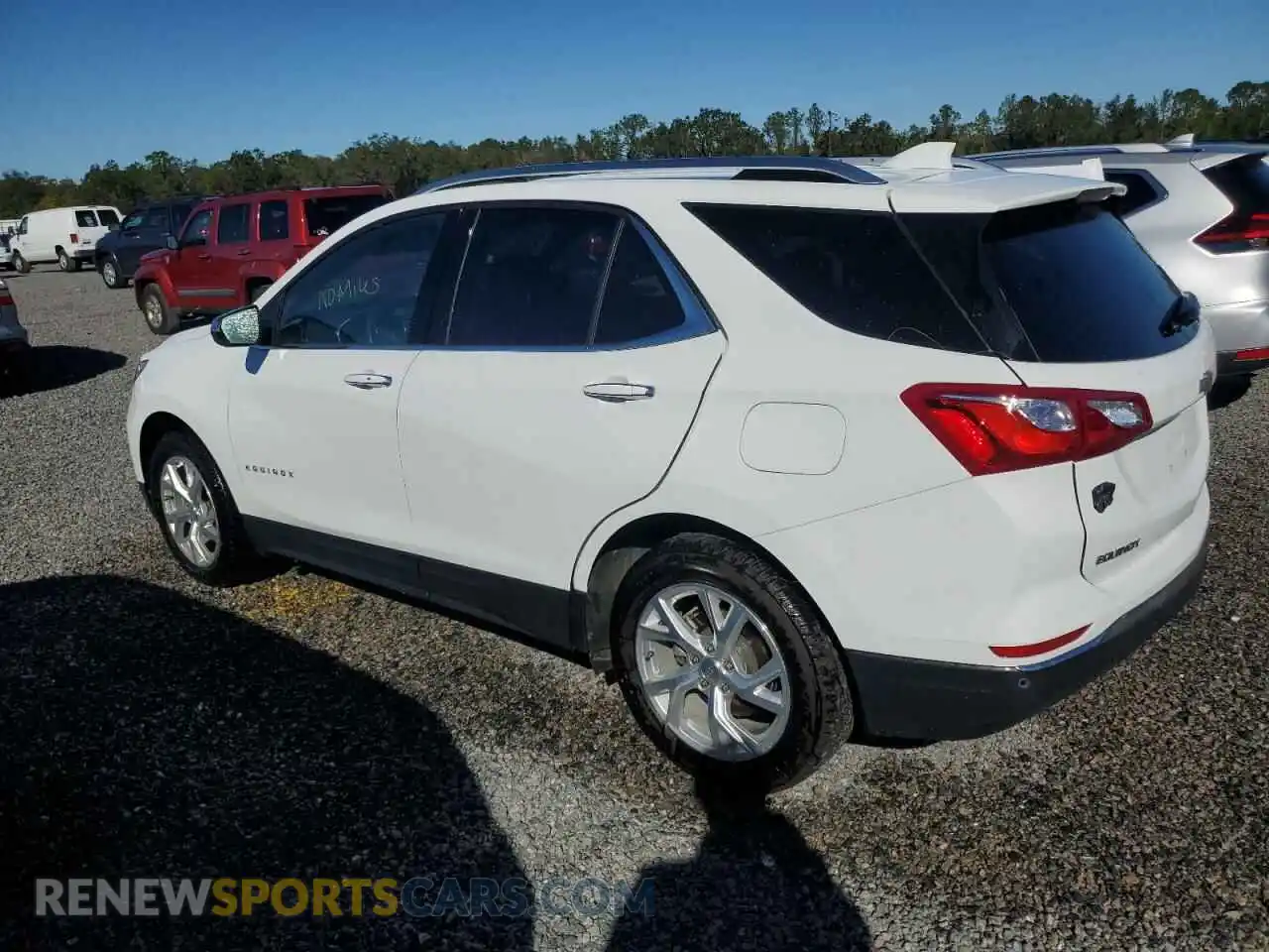 2 Photograph of a damaged car 3GNAXNEV7MS173523 CHEVROLET EQUINOX 2021
