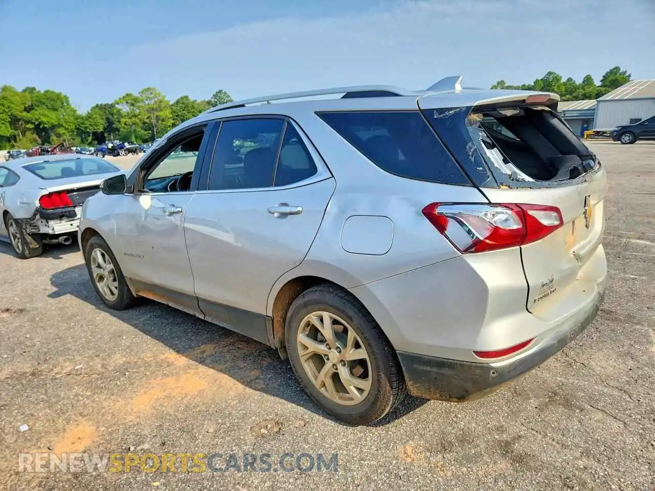 2 Photograph of a damaged car 3GNAXNEV7MS181251 CHEVROLET EQUINOX 2021