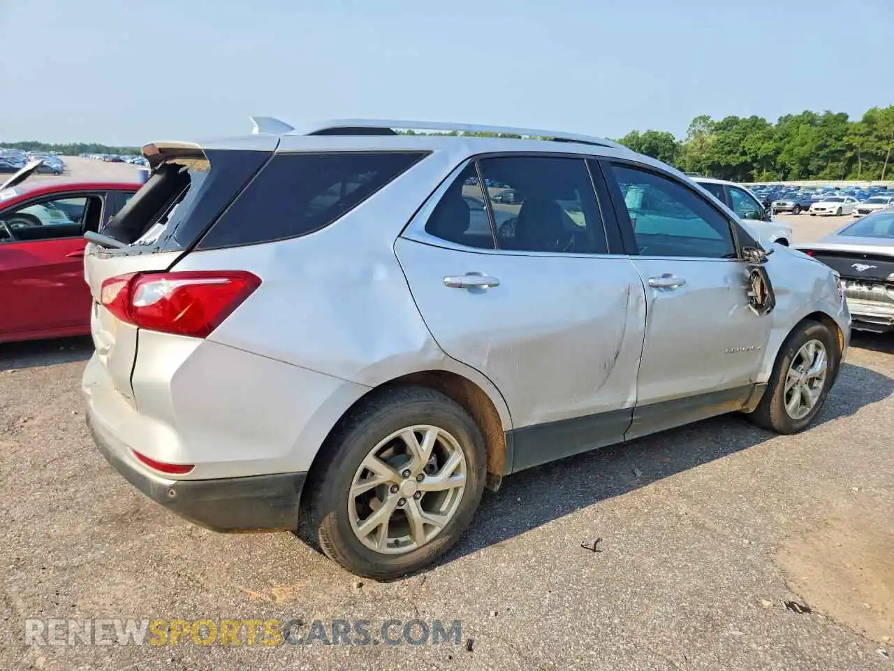 3 Photograph of a damaged car 3GNAXNEV7MS181251 CHEVROLET EQUINOX 2021