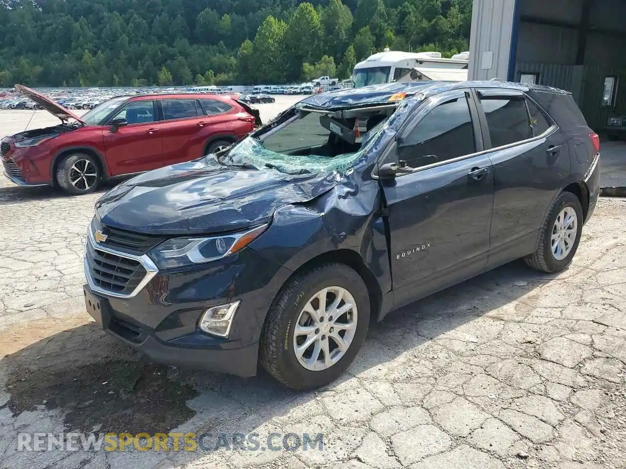 1 Photograph of a damaged car 3GNAXSEV0MS109970 CHEVROLET EQUINOX 2021