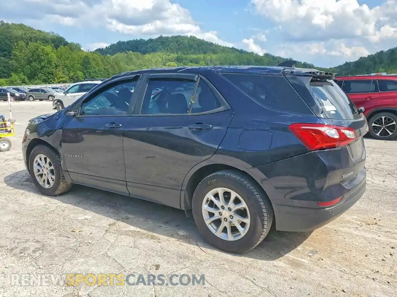 2 Photograph of a damaged car 3GNAXSEV0MS109970 CHEVROLET EQUINOX 2021