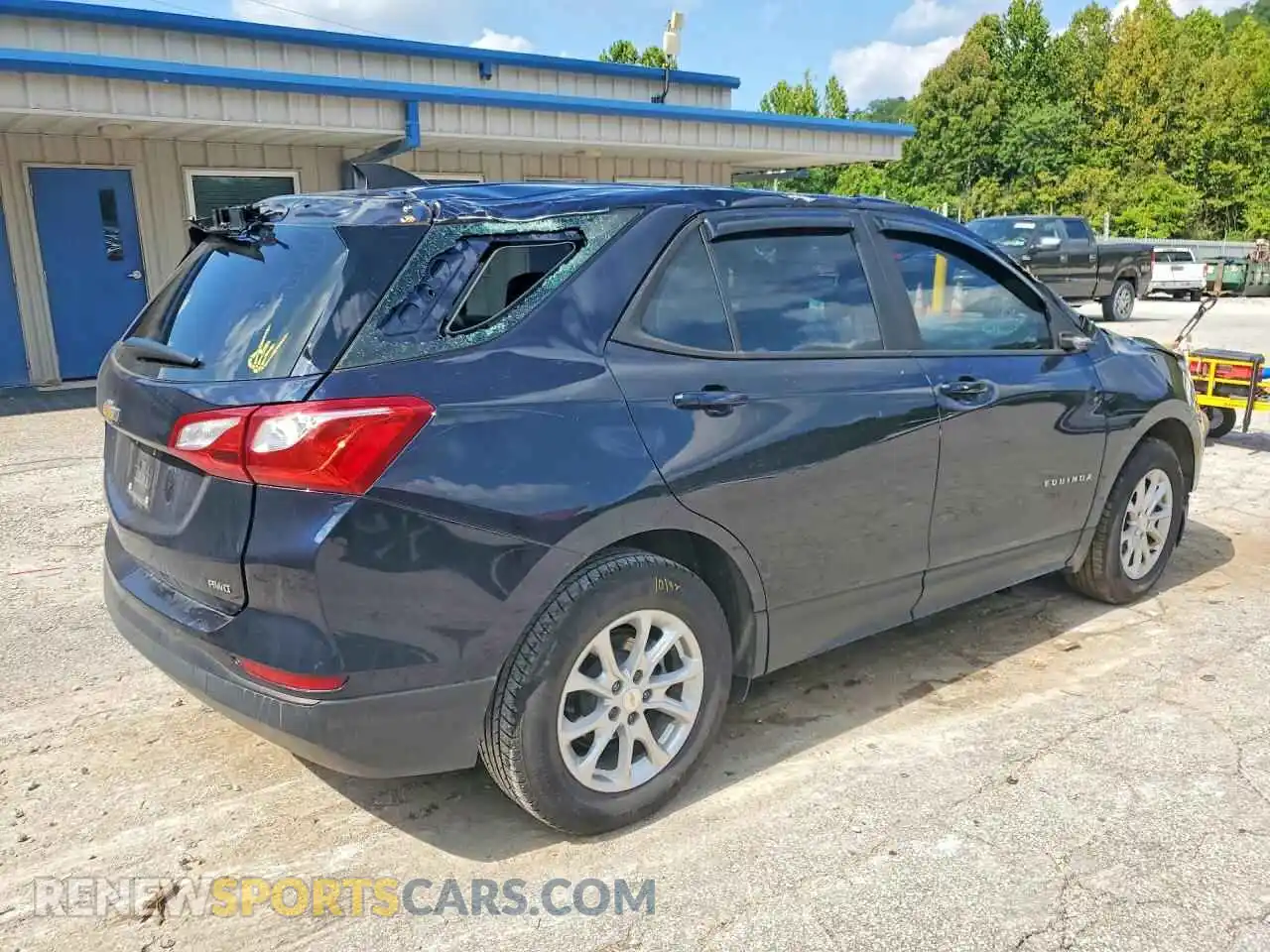 3 Photograph of a damaged car 3GNAXSEV0MS109970 CHEVROLET EQUINOX 2021