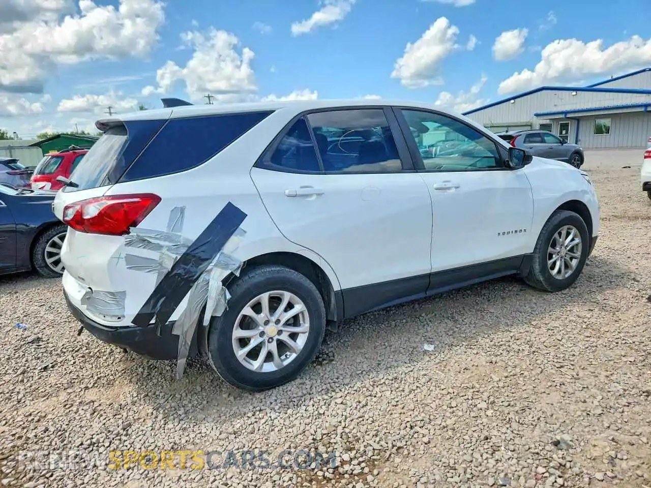 3 Фотография поврежденного автомобиля 3GNAXSEV0MS166797 CHEVROLET EQUINOX 2021