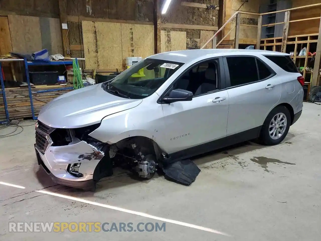 1 Фотография поврежденного автомобиля 3GNAXSEV1MS141990 CHEVROLET EQUINOX 2021