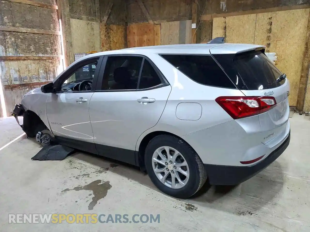 2 Фотография поврежденного автомобиля 3GNAXSEV1MS141990 CHEVROLET EQUINOX 2021