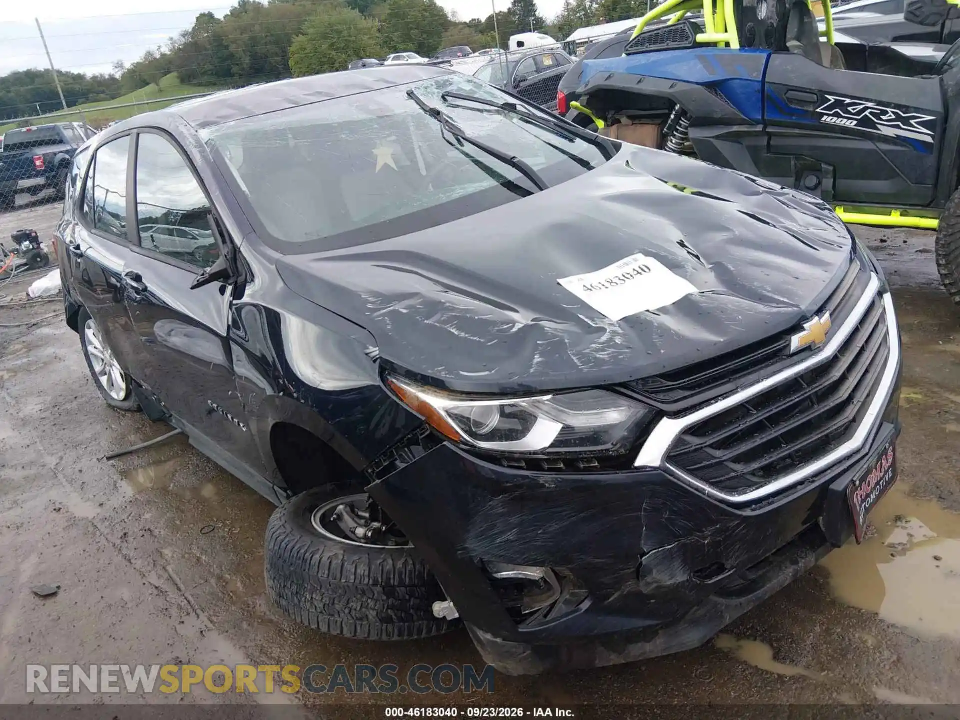 1 Photograph of a damaged car 3GNAXSEV2MS120548 CHEVROLET EQUINOX 2021