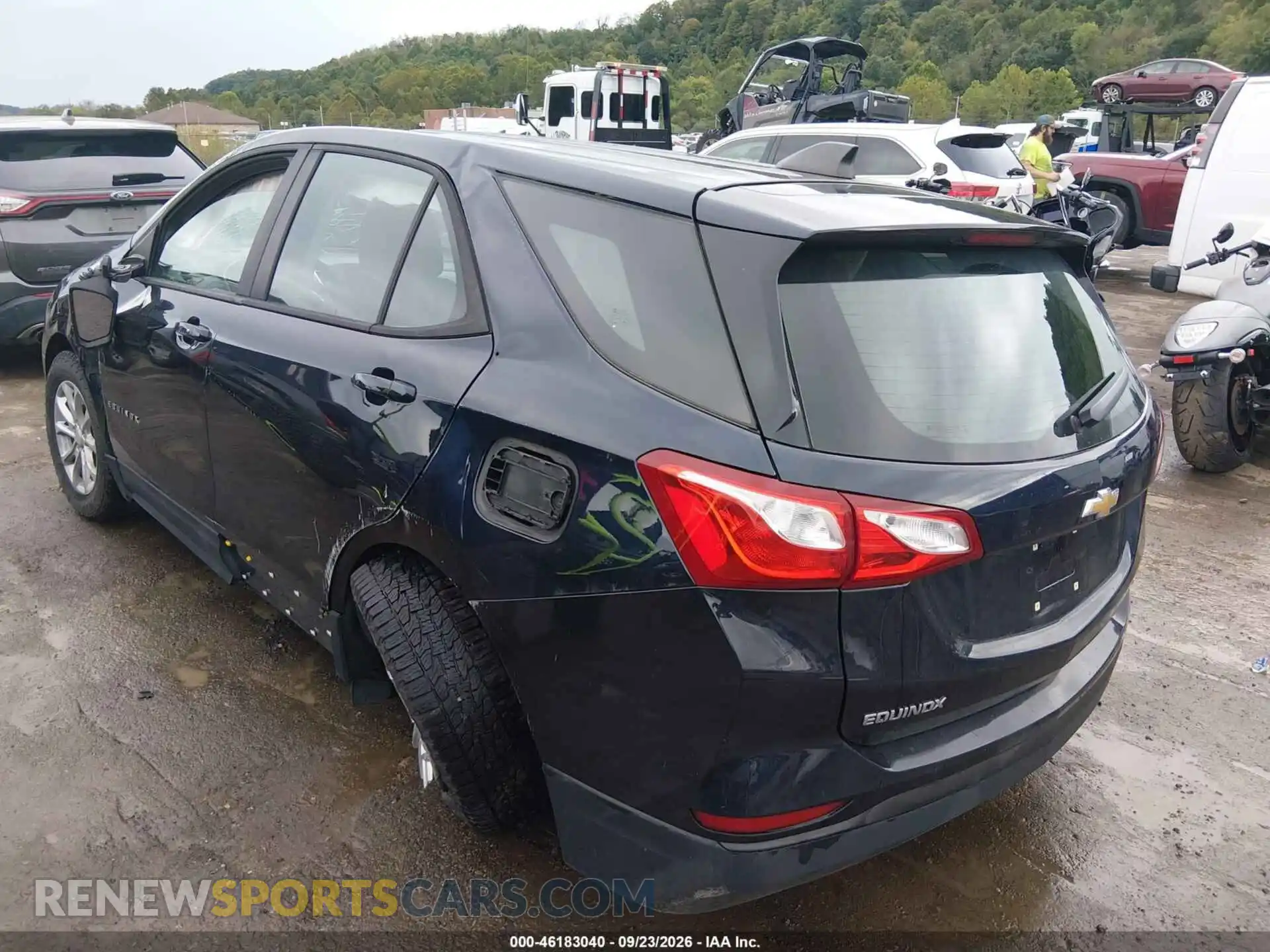 3 Photograph of a damaged car 3GNAXSEV2MS120548 CHEVROLET EQUINOX 2021