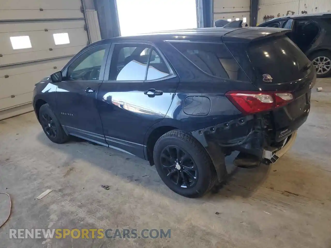 2 Photograph of a damaged car 3GNAXSEV2MS145014 CHEVROLET EQUINOX 2021