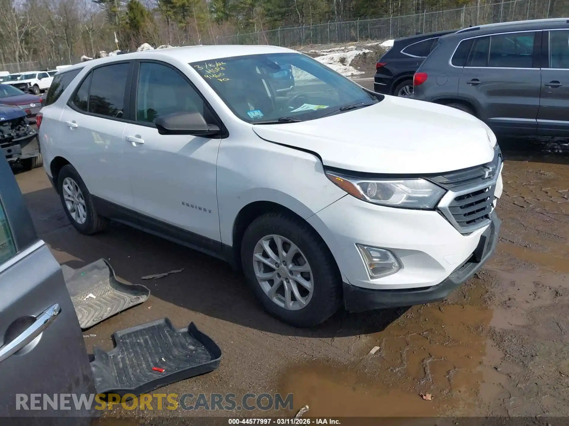 1 Photograph of a damaged car 3GNAXSEV2MS169460 CHEVROLET EQUINOX 2021