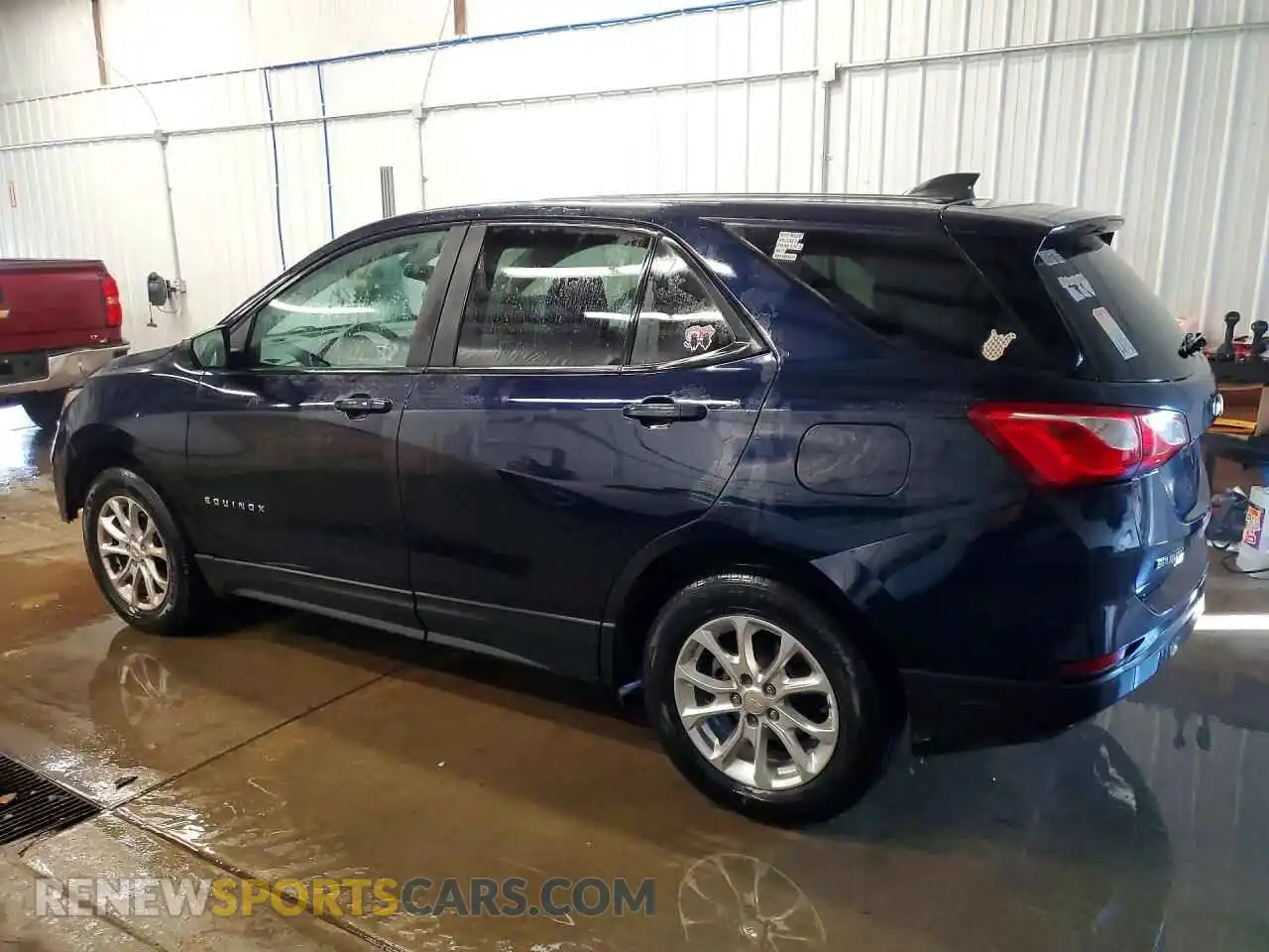 2 fotografías del automóvil dañado 3GNAXSEV3MS108019 CHEVROLET EQUINOX 2021