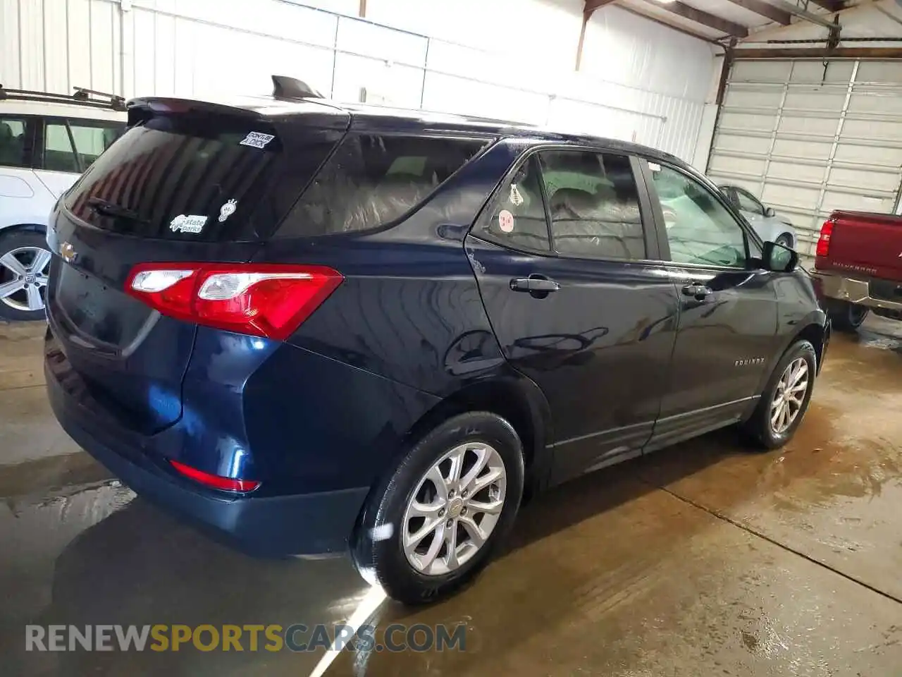 3 fotografías del automóvil dañado 3GNAXSEV3MS108019 CHEVROLET EQUINOX 2021