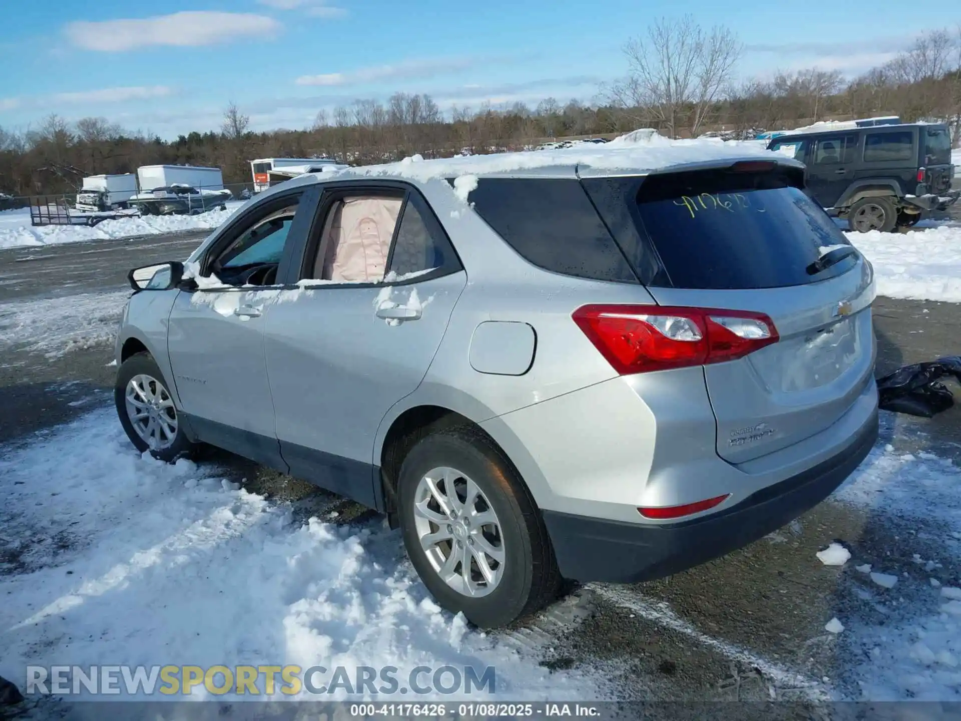 3 Photograph of a damaged car 3GNAXSEV3MS155535 CHEVROLET EQUINOX 2021