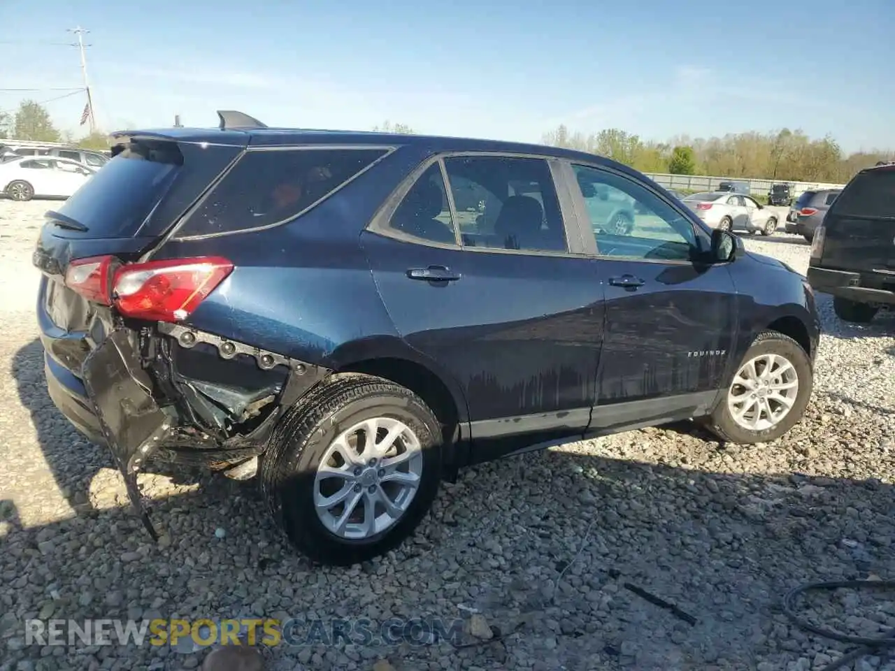 3 Photograph of a damaged car 3GNAXSEV5MS149820 CHEVROLET EQUINOX 2021