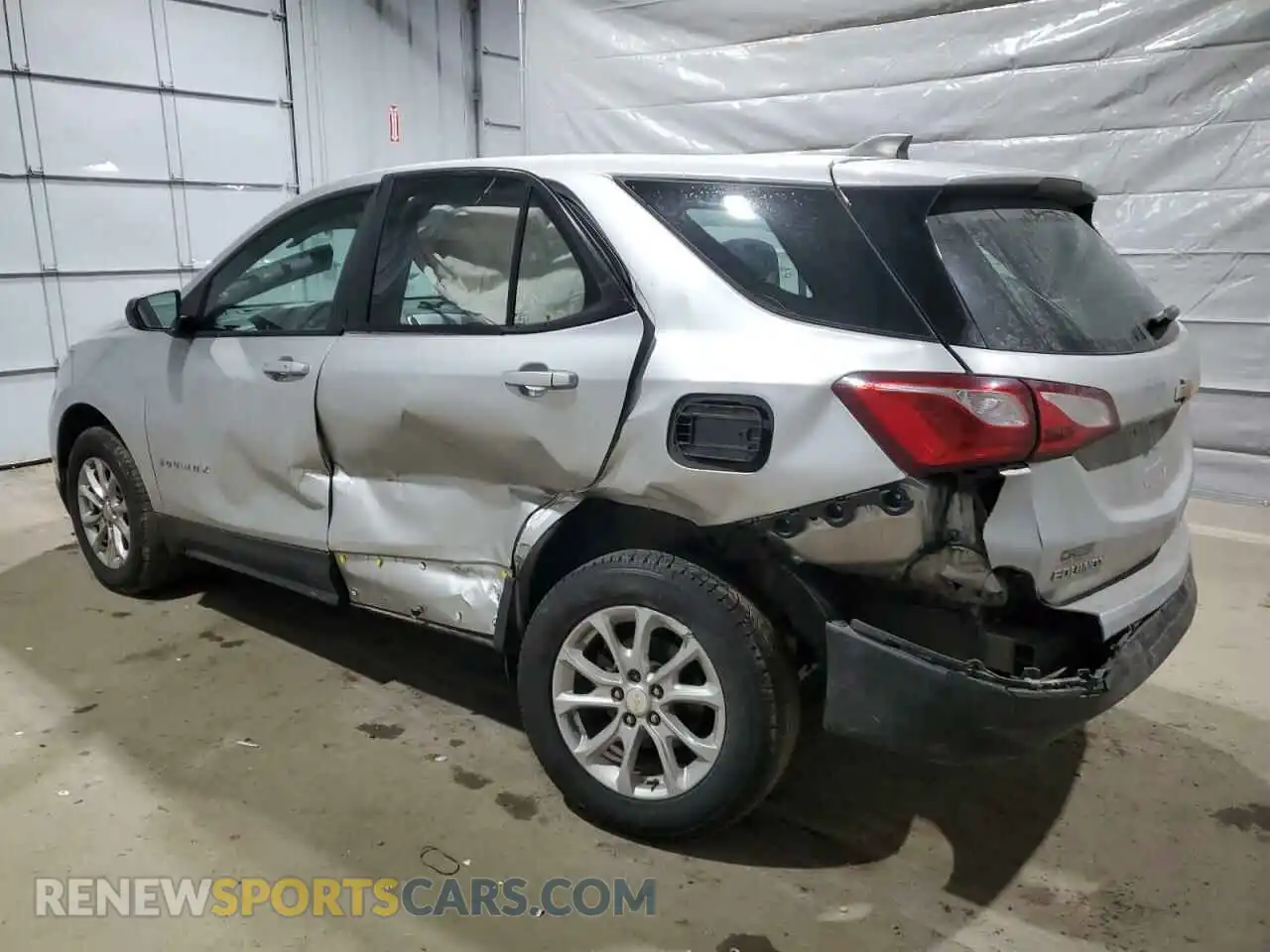 2 Photograph of a damaged car 3GNAXSEV5MS167184 CHEVROLET EQUINOX 2021