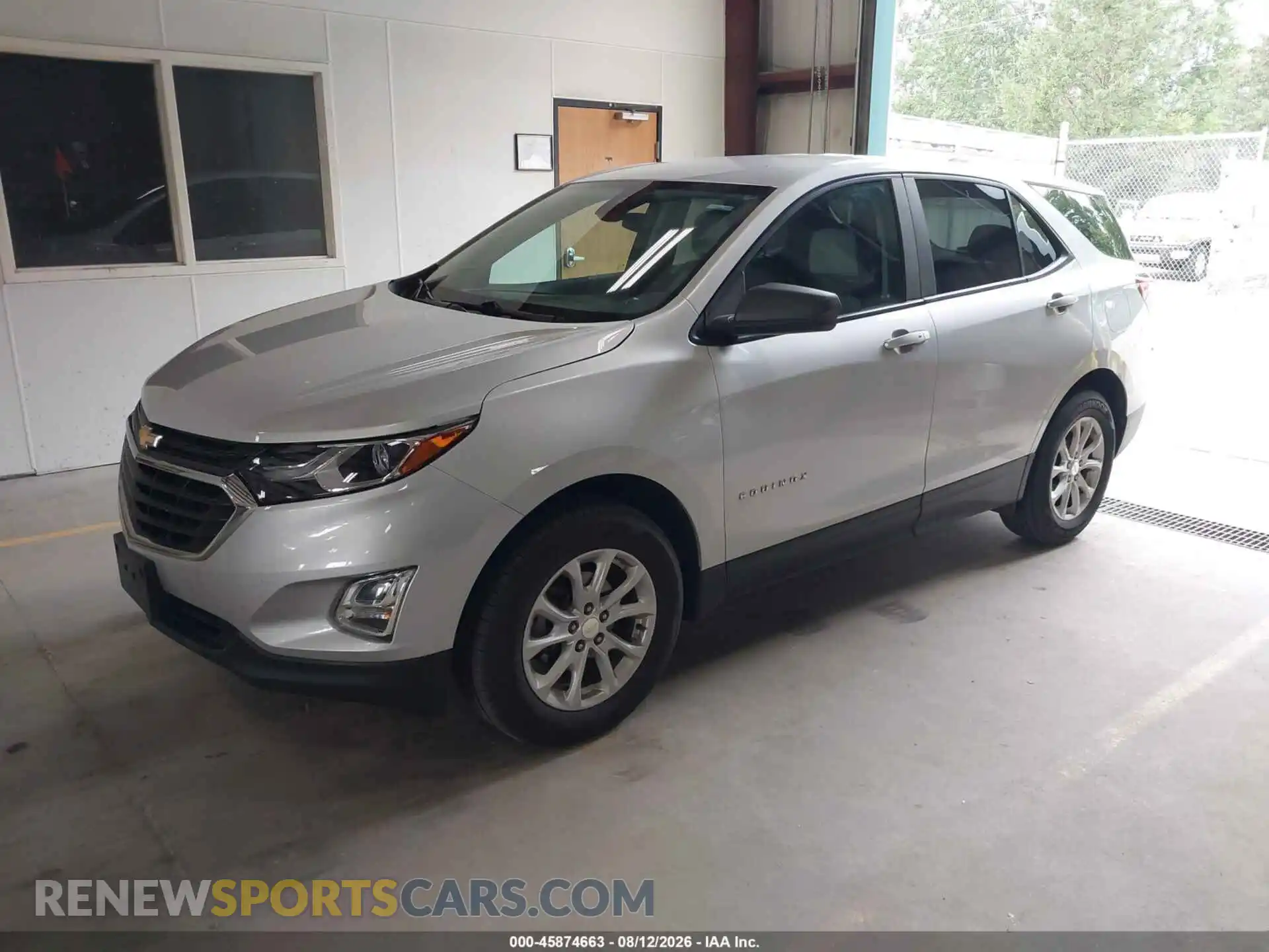 2 fotografías del automóvil dañado 3GNAXSEV5MS173566 CHEVROLET EQUINOX 2021