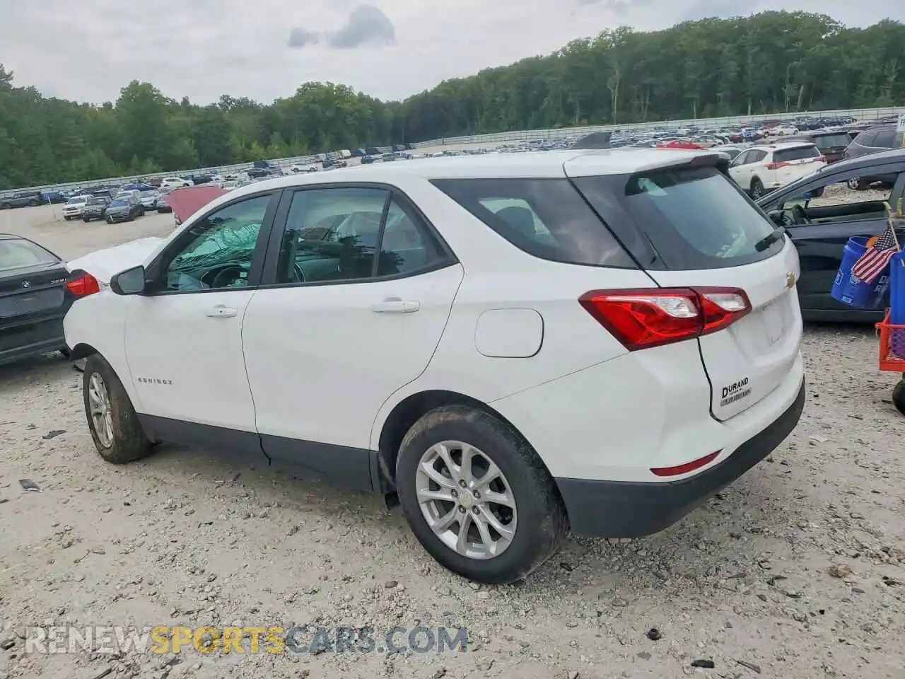 2 fotografías del automóvil dañado 3GNAXSEV7MS165243 CHEVROLET EQUINOX 2021
