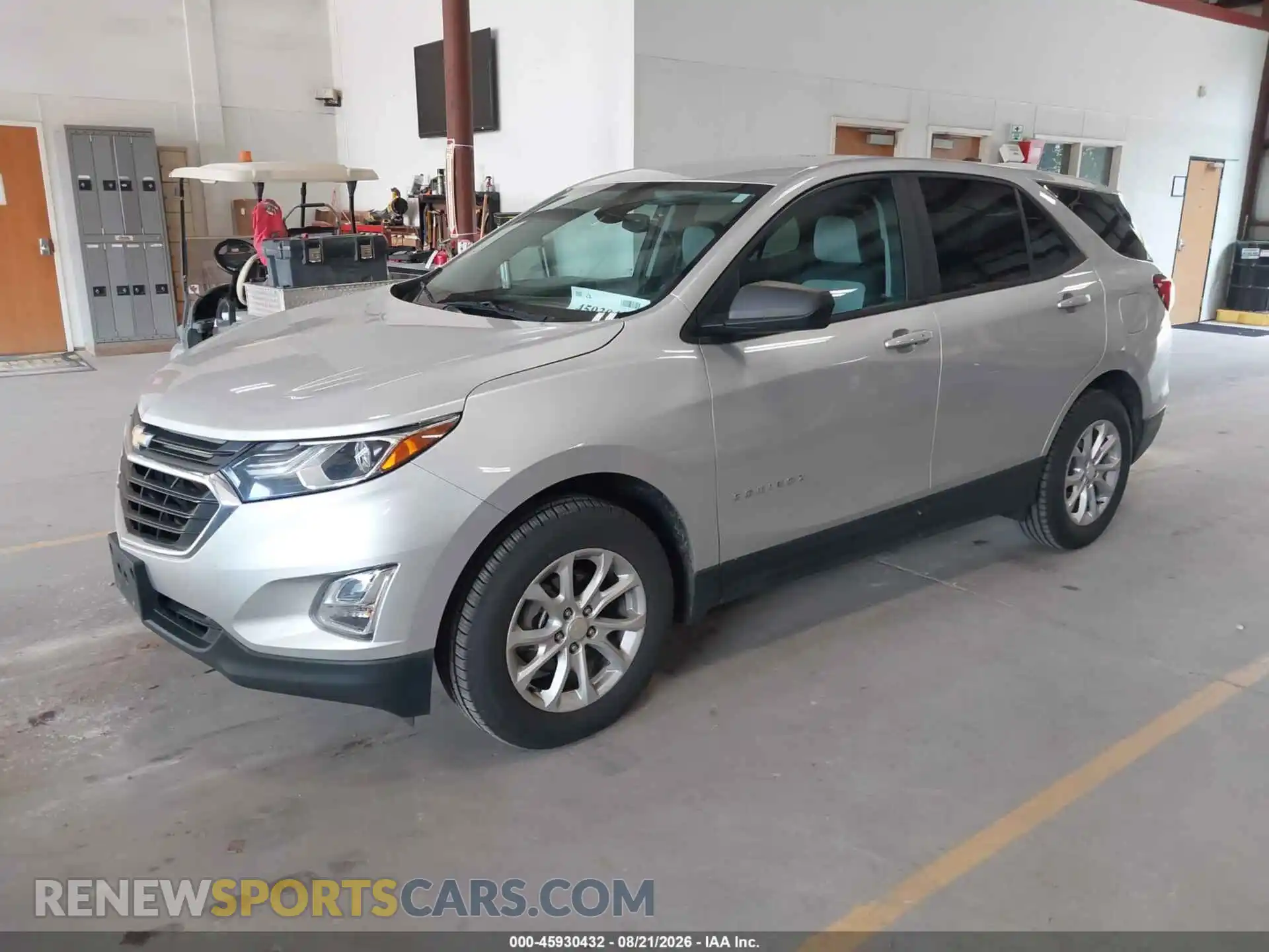 2 Photograph of a damaged car 3GNAXSEV7MS173570 CHEVROLET EQUINOX 2021