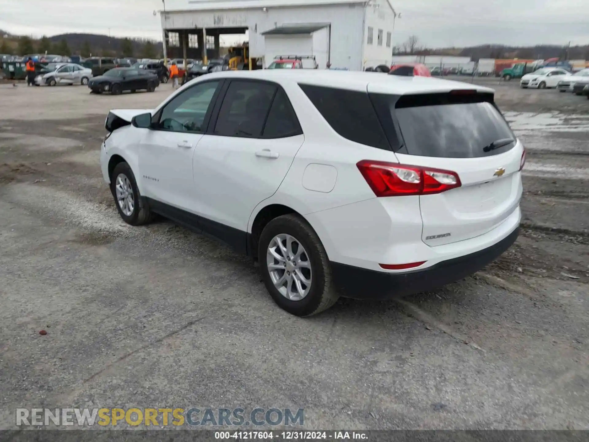 3 Photograph of a damaged car 3GNAXSEV9MS154261 CHEVROLET EQUINOX 2021