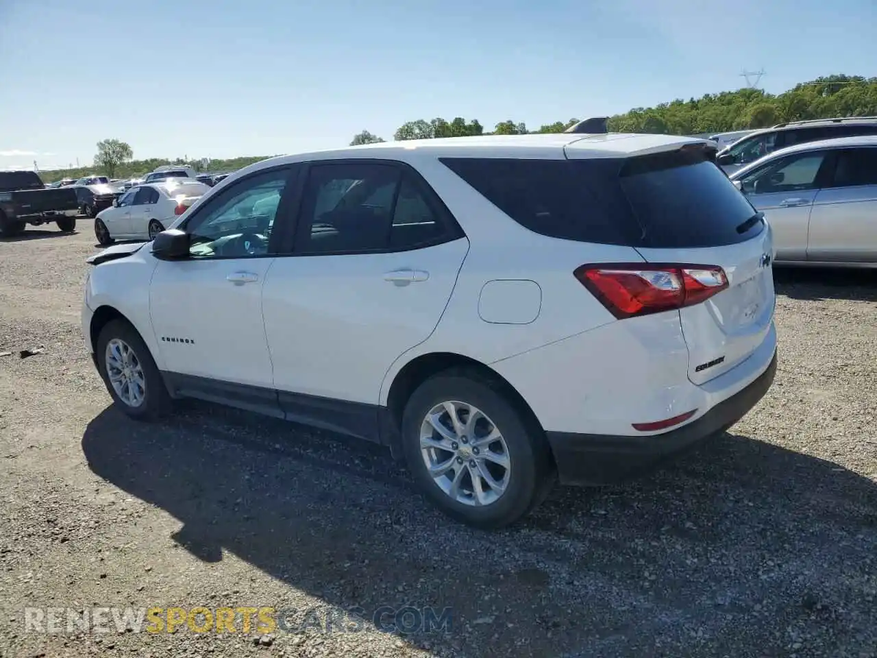 2 Photograph of a damaged car 3GNAXSEVXMS143818 CHEVROLET EQUINOX 2021